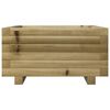 vidaXL Jardini&egrave;re 50x50x26,5 cm bois de pin impr&eacute;gn&eacute;