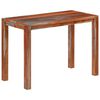 vidaXL Table &agrave; d&icirc;ner 110x50x76 cm Bois d'acacia solide