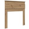 vidaXL T&ecirc;te de lit Ch&ecirc;ne artisanal 75 cm Bois d'ing&eacute;nierie