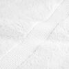 vidaXL Serviettes de douche de qualit&eacute; sup&eacute;rieure SOLUND 25 pcs blanc