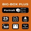 Exacompta Set tiroirs bureau Plus Big-Box Black Office 5 tiroirs Noir