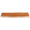 vidaXL Dessus de table 140x60x2,5cm rectangulaire bois massif d'acacia