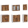 vidaXL Ensemble d'armoires de cuisine 7 pcs Kalmar bois d'ing&eacute;nierie