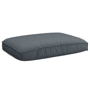 vidaXL Coussin Tissu Oxford Anthracite 120 x 80 x 12 cm