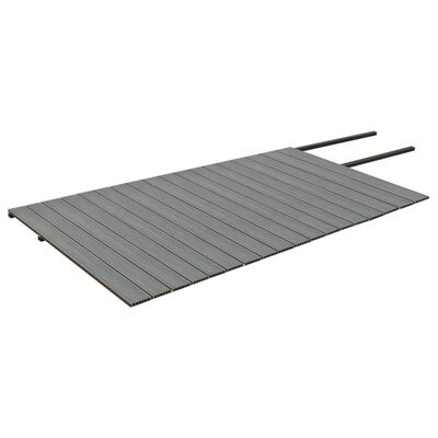 vidaXL Panneaux de terrasse et accessoires WPC Marron/gris 36 m² 2,2 m