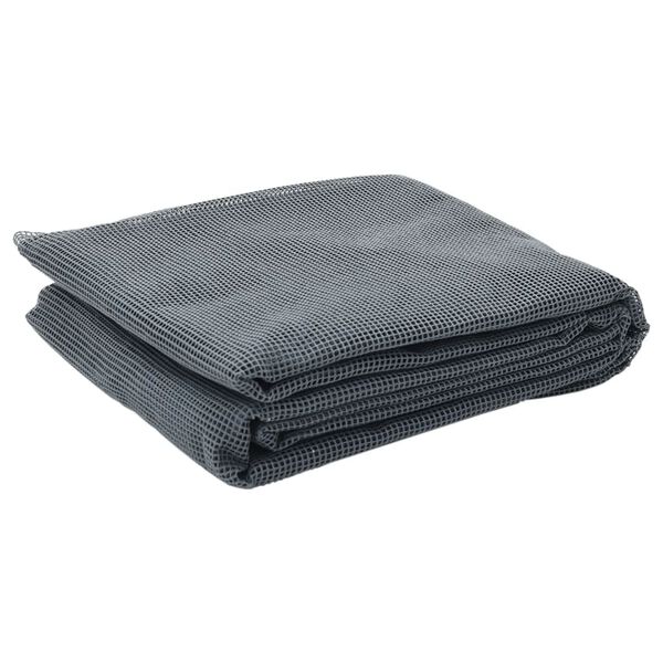 vidaXL Tapis de tente gris clair 6x2,5 m