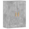 vidaXL Armoires murales 2 pcs gris b&eacute;ton bois d'ing&eacute;nierie