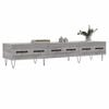 vidaXL Meuble TV sonoma gris 150x36x30 cm bois d'ing&eacute;nierie