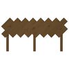 vidaXL T&ecirc;te de lit Marron miel 159,5x3x80,5 cm Bois massif de pin