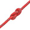 vidaXL Corde de bateau Polypropyl&egrave;ne 12 mm 250 m Rouge