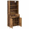 vidaXL Haut Armoire Bois ancien 69,5 x 34 x 180 cm Bois d'ing&eacute;nierie