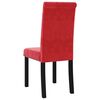 vidaXL Chaises &agrave; manger lot de 6 rouge bordeaux velours