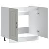 vidaXL Meuble bas pour &eacute;vier Kalmar blanc 80x46x81,5cm bois ing&eacute;nierie