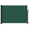 vidaXL Auvent latéral rétractable vert foncé 140x300 cm