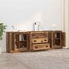 vidaXL Buffets 3 pcs Bois Ancien 70 x 35,5 x 67,5 cm Bois d'ing&eacute;nierie