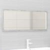 vidaXL Ensemble de meubles de salle de bain Gris b&eacute;ton Agglom&eacute;r&eacute;