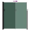 vidaXL Auvent lat&eacute;ral r&eacute;tractable vert fonc&eacute; 220x600 cm