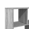 vidaXL Cloison de s&eacute;paration sonoma gris bois d'ing&eacute;nierie