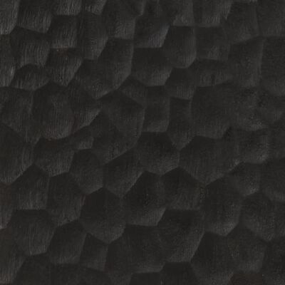 vidaXL Armoire latérale noir 60x33x75 cm bois massif de manguier