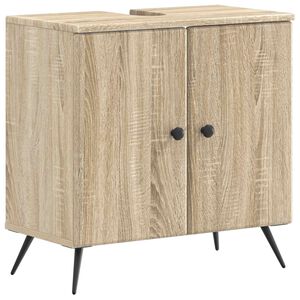 vidaXL Meuble sous Lavabo de Salle de Bain BREDA Ch&ecirc;ne Sonoma