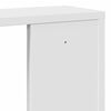 vidaXL &Eacute;tag&egrave;re murale blanc 100x15x70 cm bois d'ing&eacute;nierie