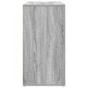 vidaXL Buffet Gris Sonoma 120 x 36 x 69 cm Bois d'ing&eacute;nierie