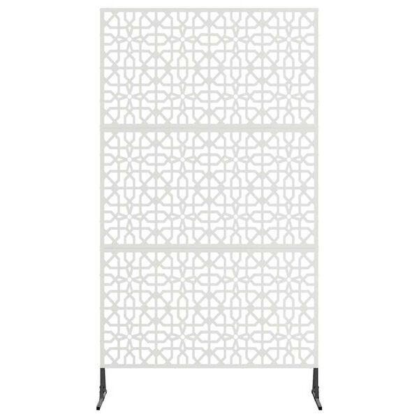 vidaXL &Eacute;cran de confidentialit&eacute; Gris 100 x 50 x 180 cm Acier