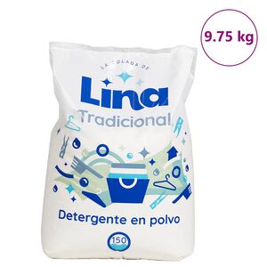 vidaXL Lessive en poudre pour 150 lavages 9,75kg blanc