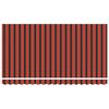 vidaXL Auvent R&eacute;tractable Orange 400 x 200 cm tissu