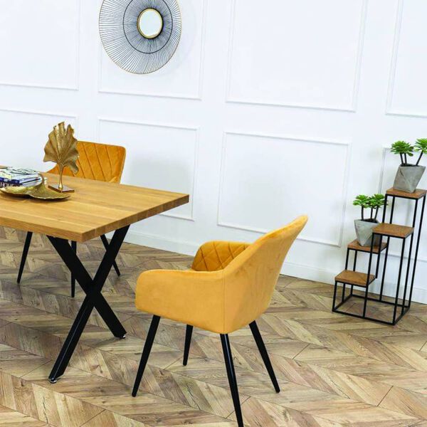 Home&Styling Support &agrave; plantes avec 4 &eacute;tag&egrave;res naturel et noir