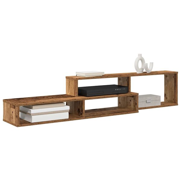 vidaXL SupportmuralpourTV 150x25x28,5cm Bois d'ing&eacute;nierie