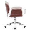 vidaXL Chaises pivotantes &agrave; manger lot de 6 marron similicuir