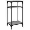 vidaXL Table d'appoint Sonoma gris 40x30x75 cm Bois d'ing&eacute;nierie