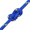 vidaXL Corde de bateau Bleu 20 mm 100 m Polypropyl&egrave;ne