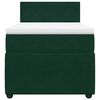 vidaXL Sommier &agrave; lattes de lit avec matelas Vert fonc&eacute; 90x190 cm