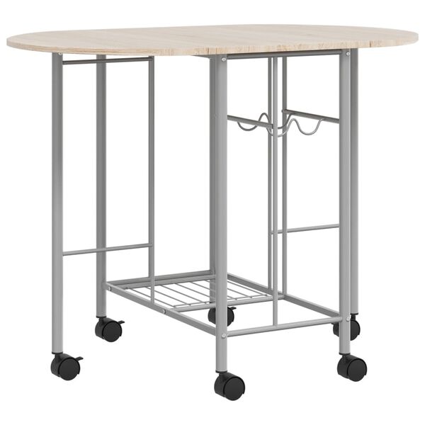 vidaXL Ensemble de salle à manger pliable 5 pièces MDF