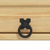 vidaXL Armoire avec stockage Miel 60 x 32 x 40 cm Pin massif