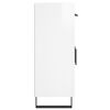 vidaXL Buffet Blanc brillant 69,5x34x90 cm Bois d'ingénierie