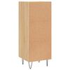 vidaXL Buffet Ch&ecirc;ne sonoma 34,5x34x90 cm Bois d'ing&eacute;nierie
