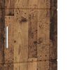 vidaXL Ensemble d'armoire de salle de bain TULUM Bois ancien