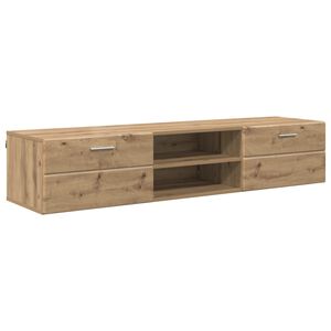 vidaXL Cabinet en Bois 150 x 39 x 30 cm Ch&ecirc;ne artisanal
