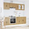 vidaXL Ensemble d'armoires de cuisine 8 pcs Kalmar bois d'ing&eacute;nierie