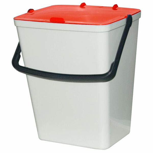 vidaXL Poubelles avec couvercle 4 pcs polypropyl&egrave;ne 60 L