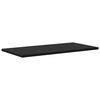vidaXL &Eacute;tag&egrave;re &agrave; livres 4 pcs Noir 60 x 30 x 1,5 cm Bois d'ing&eacute;nierie