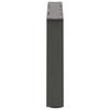 vidaXL Pieds de table basse en forme de V, 2 pi&egrave;ces, anthracite, 50 x (30-31,3) cm, acier
