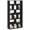 vidaXL Biblioth&egrave;que 2 pcs Ch&ecirc;ne noir 100 x 33 x 187,5 cm