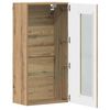 vidaXL Cabinet en Bois avec stockage Ch&ecirc;ne artisanal 50 x 29 x 100 cm