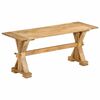 vidaXL Banc 110x35x45 cm bois massif de manguier