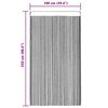 vidaXL Rideaux &agrave; fils 2 pcs bleu clair 100x250 cm