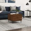 vidaXL Table basse Ch&ecirc;ne marron 50x50x40 cm Bois d'ing&eacute;nierie